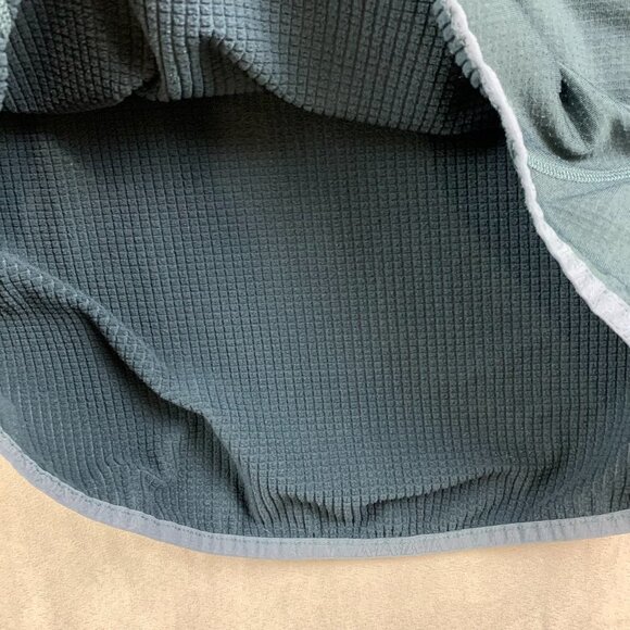 Eddie Bauer First Ascent Mens Sweater Medium Gray 1/4 Zip Fleece Lined Free Heat - Picture 8 of 12